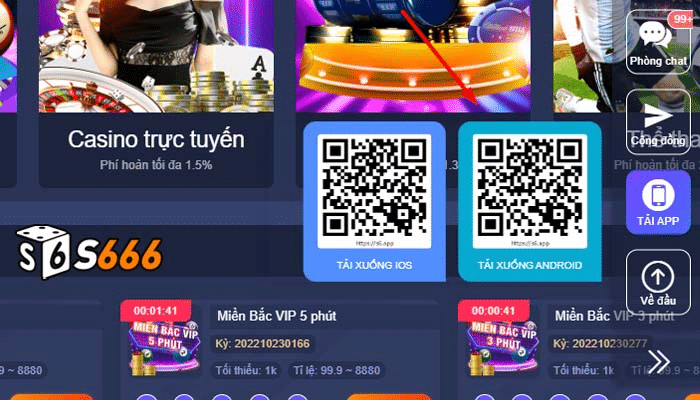 Tải app về điện thoại di động của Android